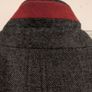 Zara Mens Herringbone Overcoat / Peacoat almost new Image 4