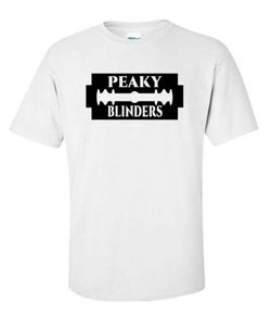 Peaky Blinders Inspired Tee - Razorblade tee t-shirt