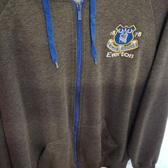 Everton Football Club Official Merchandise Football Full Zip Hoodie Jersey (Adult Medium) FREE POST