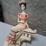 Vintage Lady on the Stairs figurine Image 9