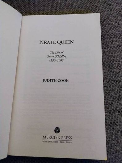 Pirate Queen the life of Grace O Malley 1530 to 1603 by Judith Cook in good condition with some signs of wear on the cover ex library book see photos FREE STANDARD POSTAGE INCLUDED