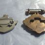 ROYAL MASONIC INSTITUTION FOR GIRLS school (RMIG) - two vintage enamelled Steward badges 1958 & 1966 Image 5