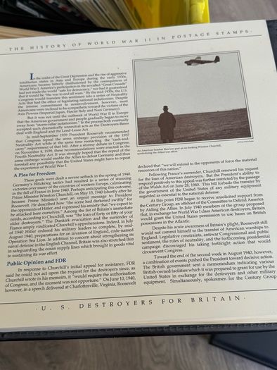 The History of World War II in post stamps