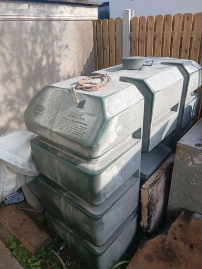 Oil tanks x 2