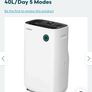 Can post Brand-new 25l / day Dehumidifier Image 6