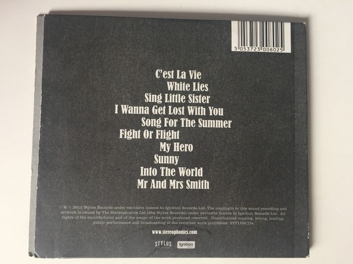 Stereophonics [2015] Keep The Village Alive (CD Digipack Album)