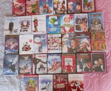 Christmas DVD movie collection Polar Express, Elf, Muppets, Disney, Christmas Carol, Santa Clause etc