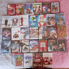 Christmas DVD movie collection Polar Express, Elf, Muppets, Disney, Christmas Carol, Santa Clause etc