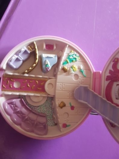 Polly Pocket ; Rare Vintage Bluebird Ballerina Rose Compact (SR 2)