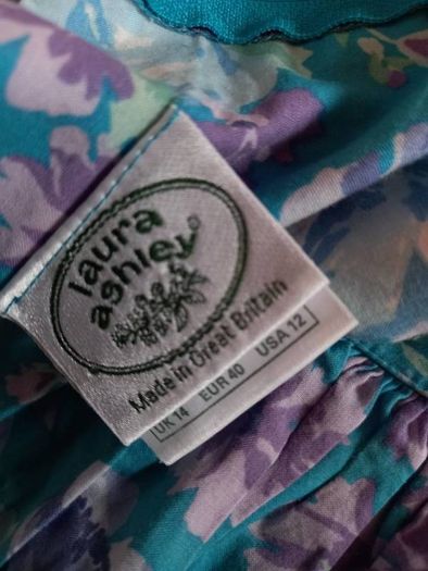 Laura Ashley 1980s Vintage Dress
