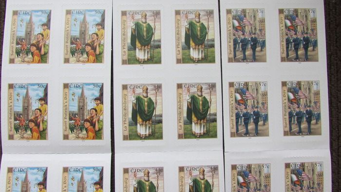 Three 2003 St.Patrick's Day Self Adhesive Booklets.MNH.