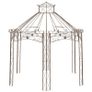 Garden Pavilion Antique Brown 558x350x408 cm Iron Image 3