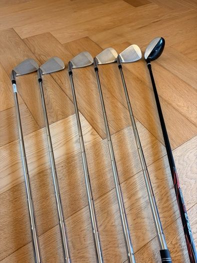 Wilson RX irons 6i-9i, SW, hybrid