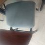 Dining table 4 chairs and bench. Image 3