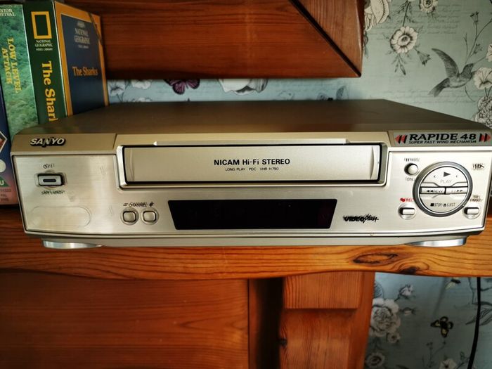 VHS tapes x 26 plus VHS player