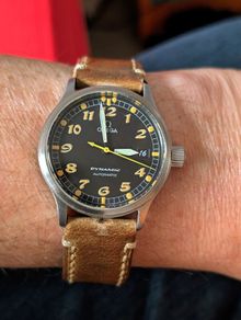 Omega Dynamic Pilot automatic vintage watch - RARE