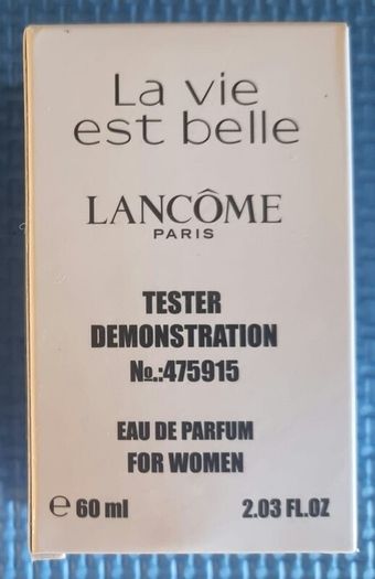 Tester Parfume 60 ml. New. Unopened.