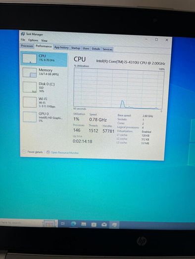 Laptop HP EliteBook Folio 9480m