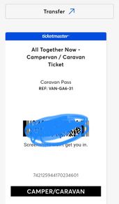 All Together Now Caravan pass