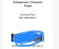 All Together Now Caravan pass