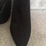 New.women black suede boots.size6/7 Image 9