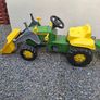 John Deere tractor and trailer Image 9