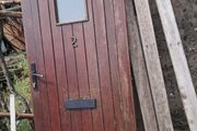 Teak door