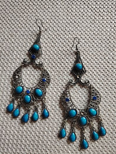 Blue Earrings