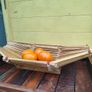 2 X Vintage Rattan Fruit Baskets Image 5