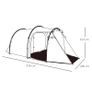 2-3 Man Tunnel Tents w/ Vestibule Camping Tent Porch Air Vents Rainfly Weather-Resistant Shelter Fishing Hiking Festival Shelter Home Image 3