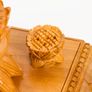 60cm White Kadamb Wood Buddha Statue - Hand-Carved from India Image 8