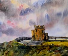 O'Brien's tower watercolour