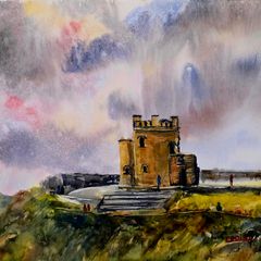 O'Brien's tower watercolour