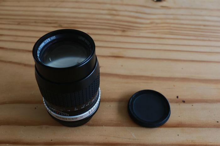 Hoya 135mm lens Canon FD Mount