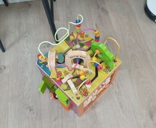 Battat Zany Zoo Wooden Activity Cube Assortment