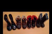 junior 7 and 8 footwear bundle, sweatshirt and cardigan age 2 to 3 years