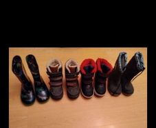 junior 7 and 8 footwear bundle, sweatshirt and cardigan age 2 to 3 years