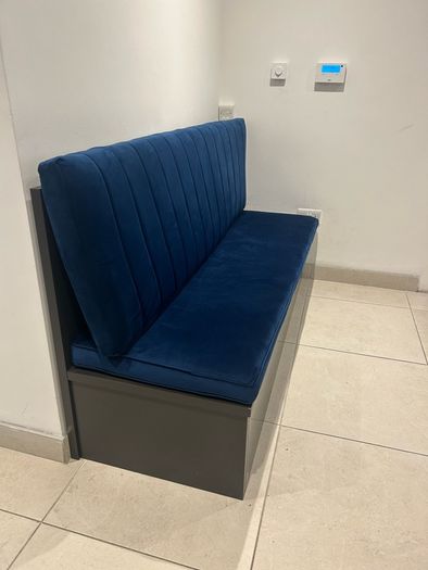 Waiting room sofa