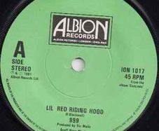 Punk vinyl single - 999 Little Red Riding Hood