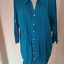 Yessica  long line plus size blouse size UK24/26 Postage included Image 3