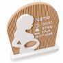 Pregnancy Silhouette Ultrasound Frame - 3D - Personalized Image 2