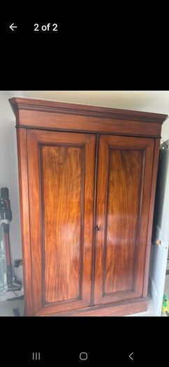 Victorian Two Door Wardrobe