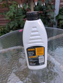 battery top up water