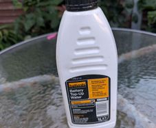 battery top up water