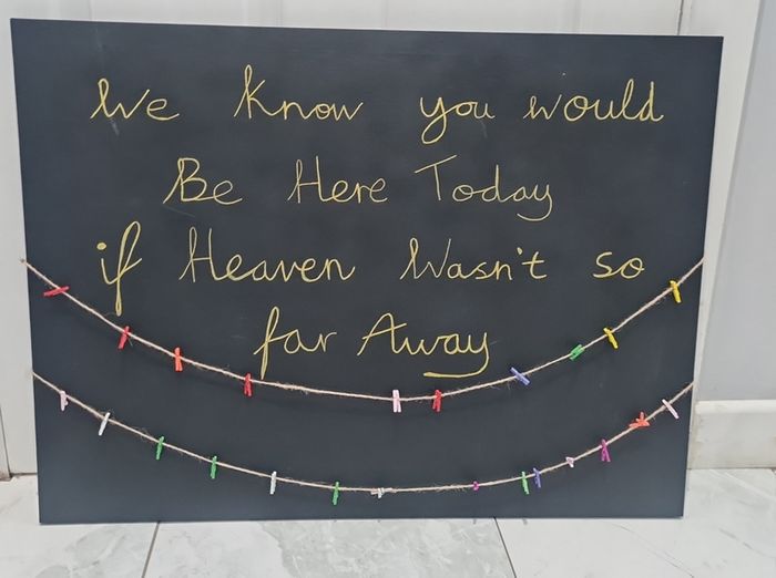 wedding memory canvas
