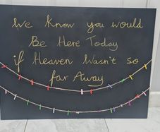 wedding memory canvas