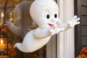 Casper Ghost Through the Window - Halloween Decor - 3 Sizes