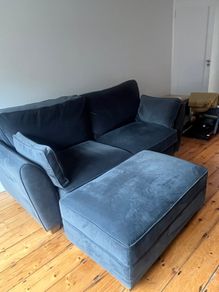Sofa and ottoman