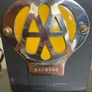 Classic AA Automotive Association Car Members Badge Mid 20th Century 1957 to 1959 Image 7