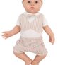 Reborn doll 47cm  100% Full Body Silicone  Heavy Baby Doll 3298g Soft Image 3